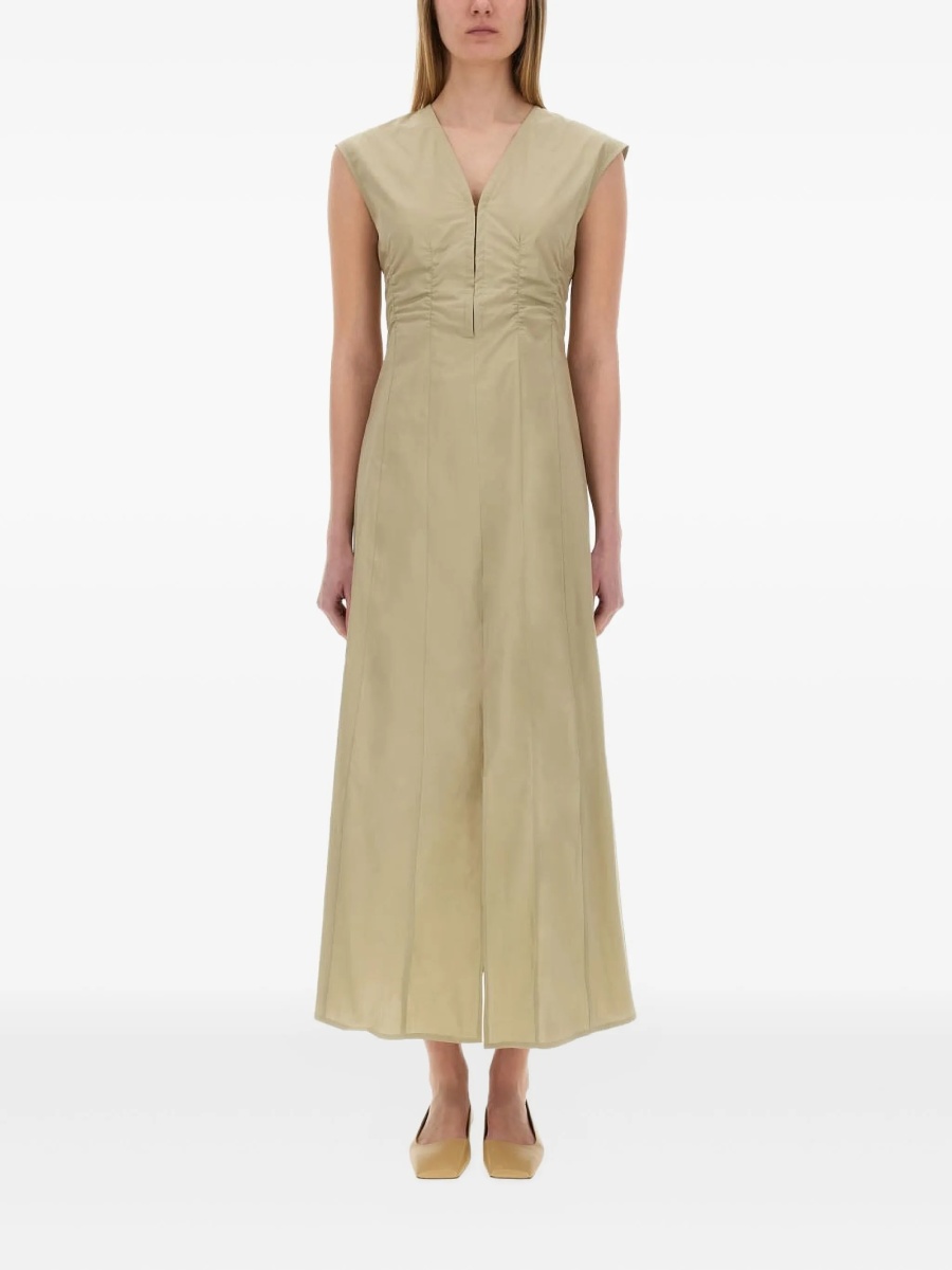 Rochie de zi ALYSI verde - Img 2