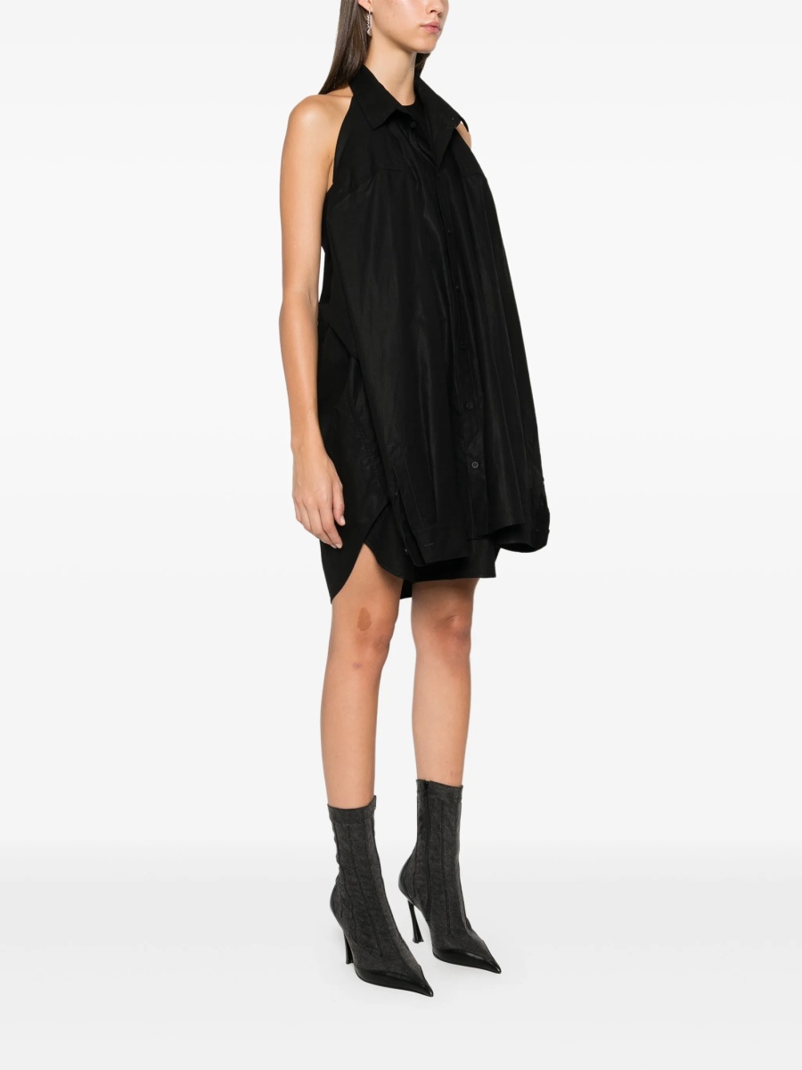 Rochie de zi Balenciaga neagra - Img 3
