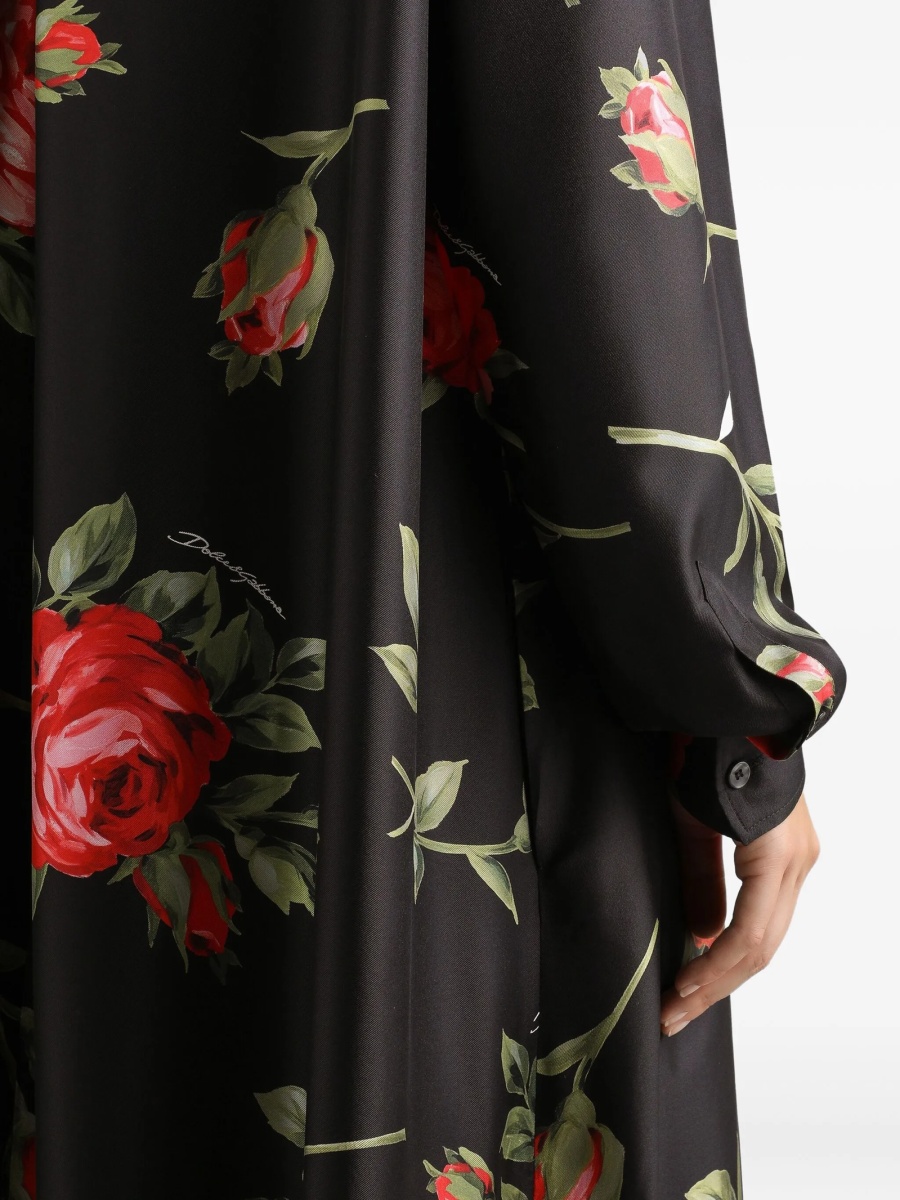 Rochie de zi Dolce &amp; Gabbana neagra - Img 4