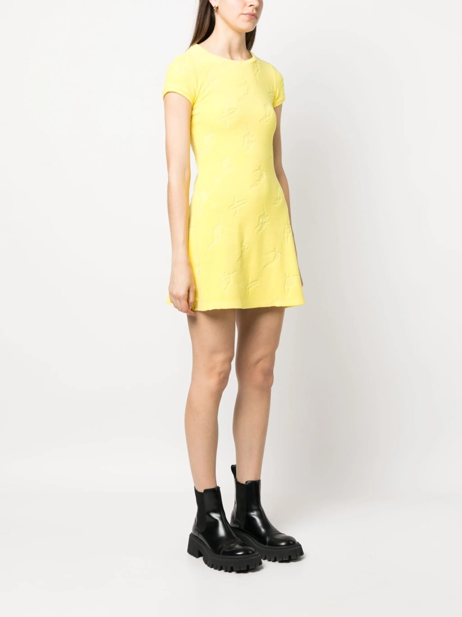 Rochie de zi DSQUARED2 galbena - Img 3