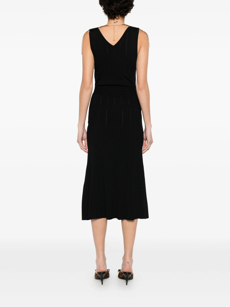 Rochie de zi Elisabetta Franchi neagra - Img 4