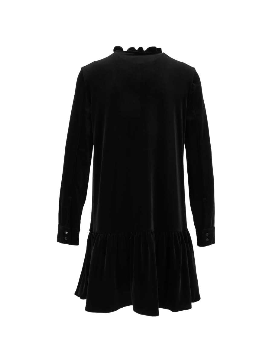 Rochie de zi Emporio Armani neagra din elastan si polyester - Img 2