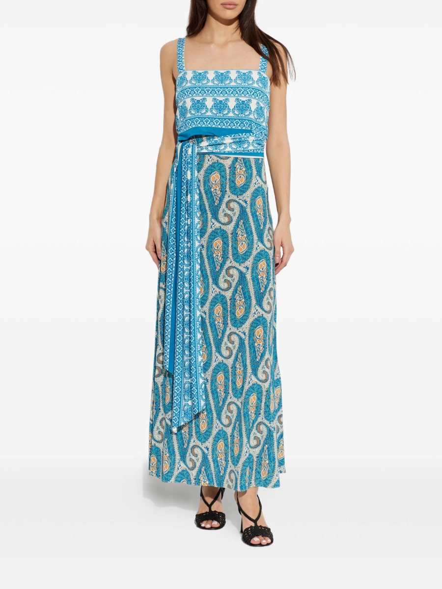 Rochie de zi ETRO albastra - Img 3