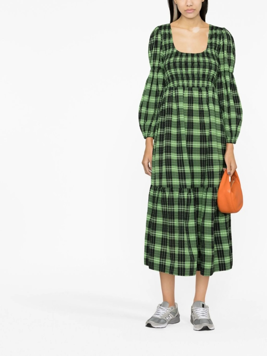 Rochie de zi Ganni neagra - Img 2