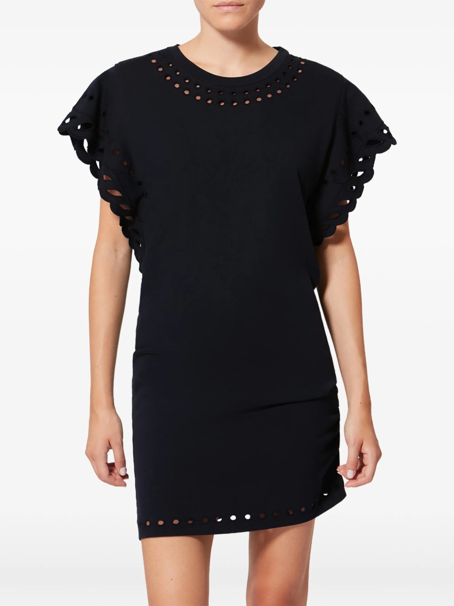 Rochie de zi ISABEL MARANT ETOILE neagra - Img 3