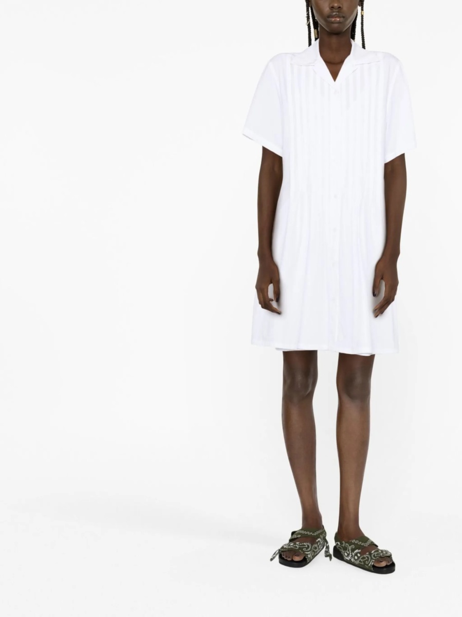 Rochie de zi Kenzo alba din bumbac - Img 2
