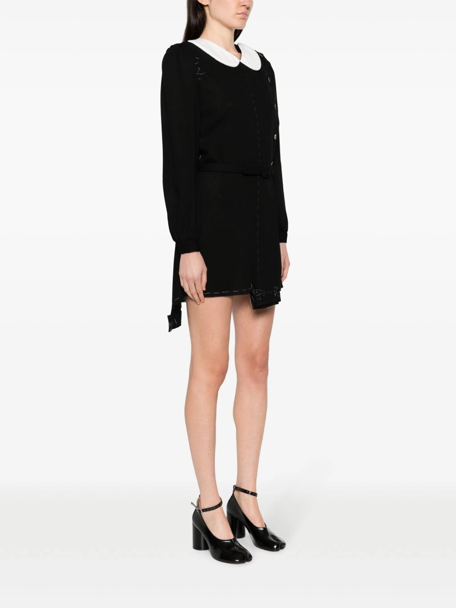 Rochie de zi Maison Margiela neagra - Img 3