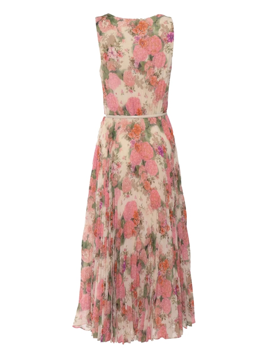 Rochie de zi MaxMara Studio neutra din polyester - Img 2
