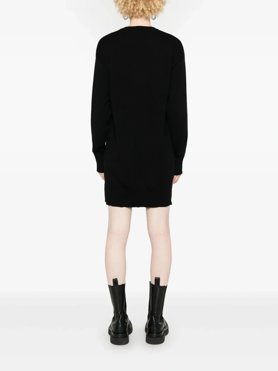 Rochie de zi Moschino neagra - Img 4