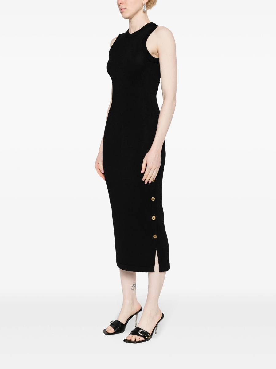 Rochie de zi Moschino neagra - Img 3