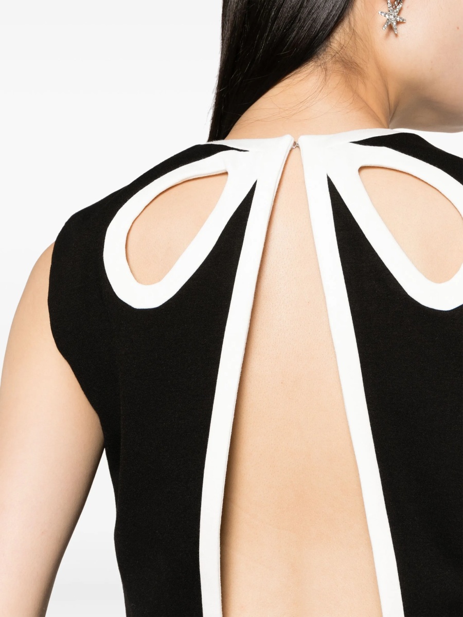 Rochie de zi MSGM neagra - Img 5