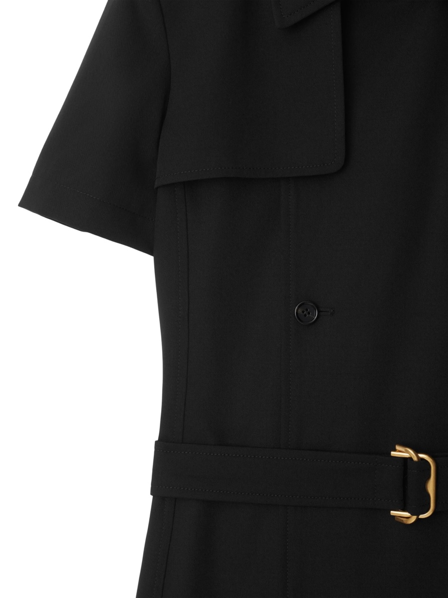 Rochie de zi Peuterey neagra din lana - Img 5
