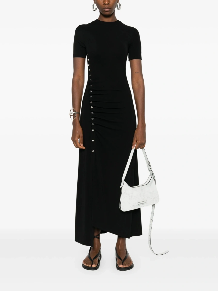 Rochie de zi RABANNE neagra - Img 2
