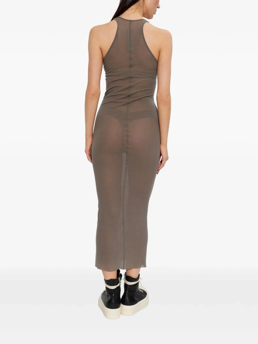 Rochie de zi Rick Owens gri - Img 3
