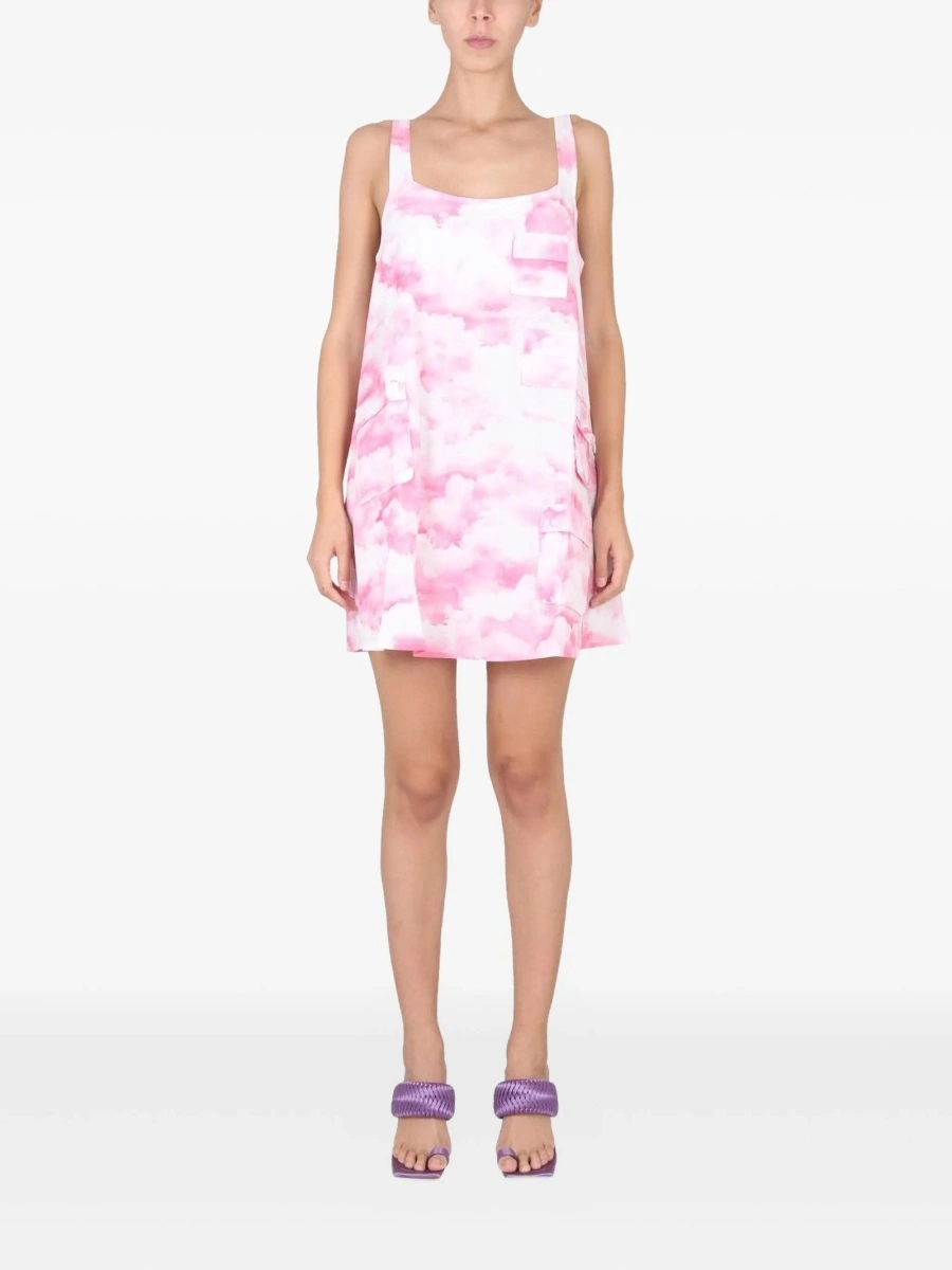 Rochie de zi ROTATE Birger Christensen roz - Img 2