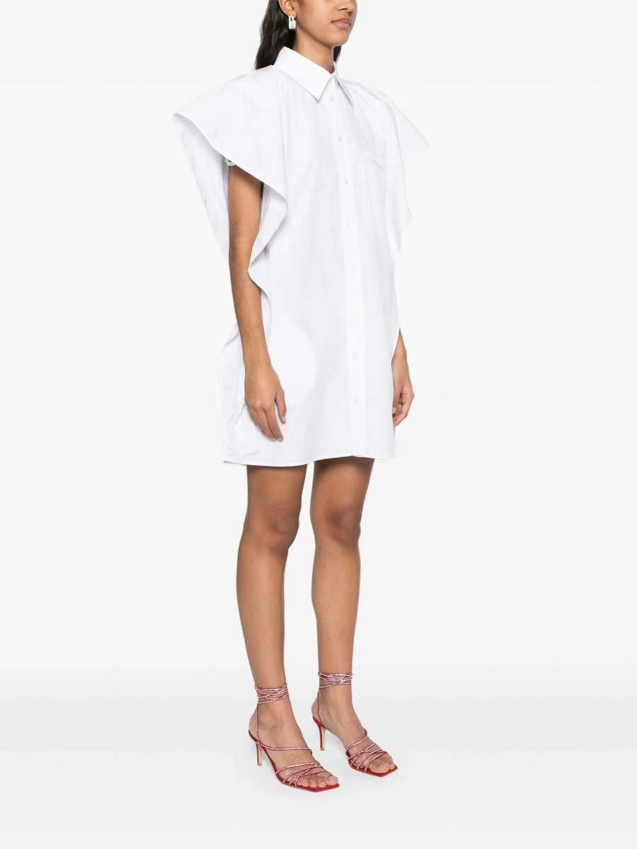 Rochie de zi Stella McCartney alba - Img 3