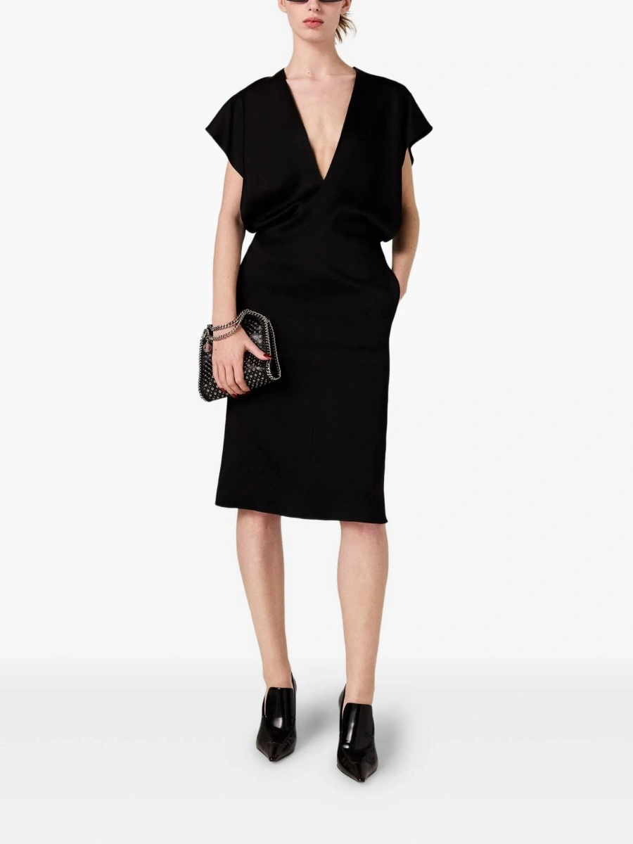 Rochie de zi Stella McCartney neagra - Img 2