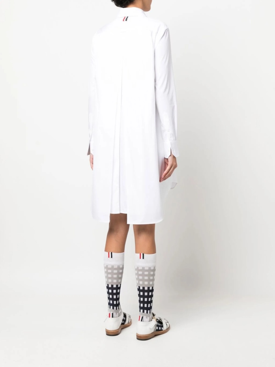 Rochie de zi Thom Browne alba - Img 4