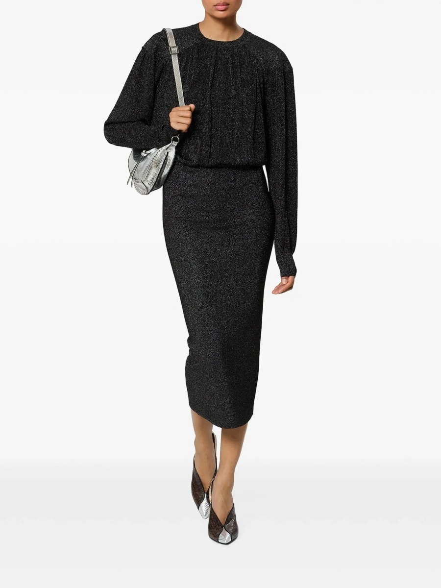 Rochie eleganta Isabel Marant neagra - Img 5