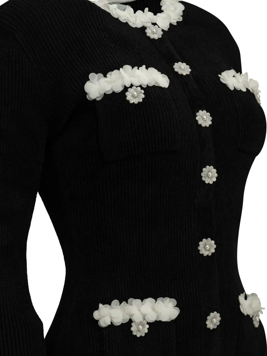 Rochie eleganta Self-Portrait neagra - Img 4