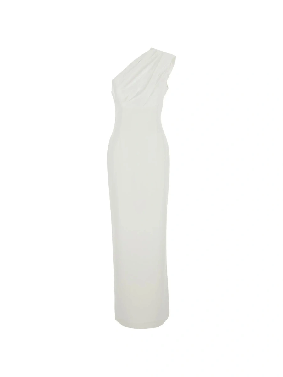 Rochie lunga SOLACE LONDON alba - Img 6
