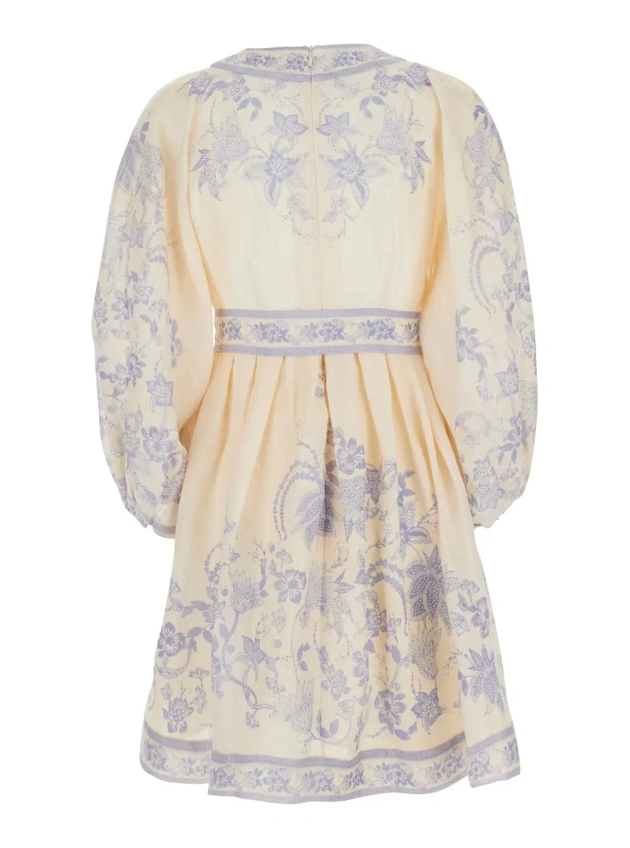 Rochie ZIMMERMANN multicolor din in - Img 2