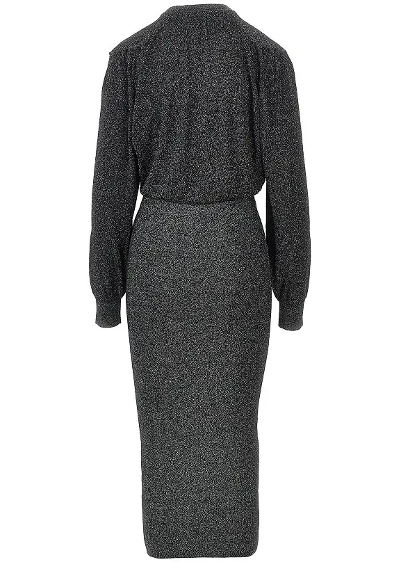 Rochii 'Aliza' lurex midi dress - Img 3