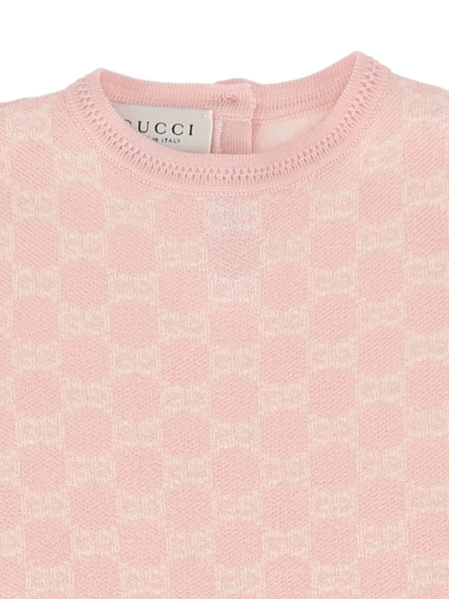 Rochii B S/S DRESS WOOL JACQUARD - Img 3