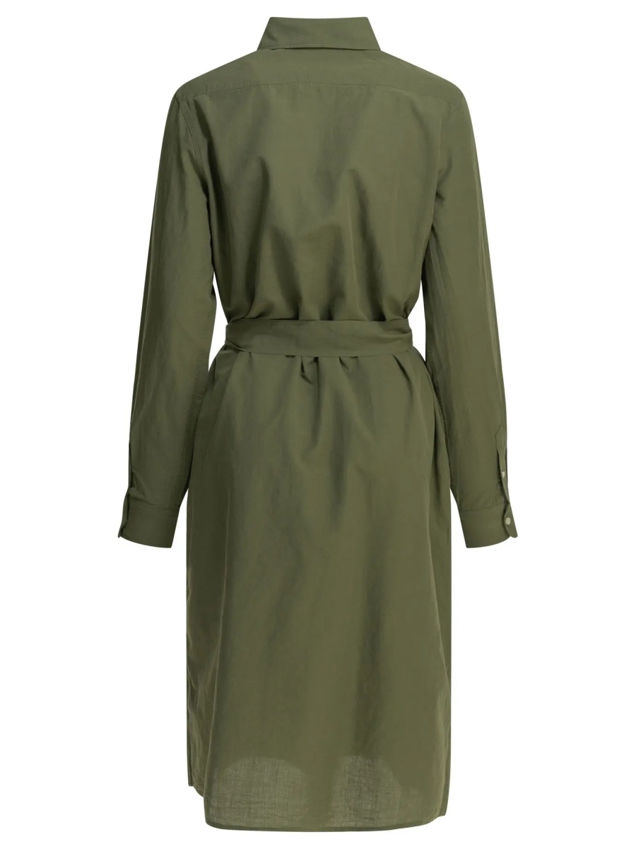 Rochii Chemisier midi dress with logo - Img 2