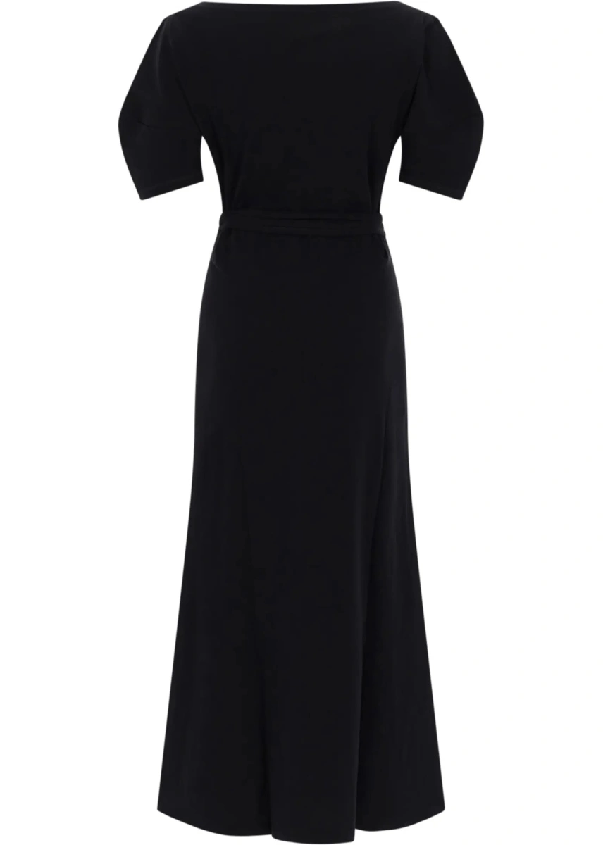 Rochii Cotton And Linen Midi Dress - Img 2