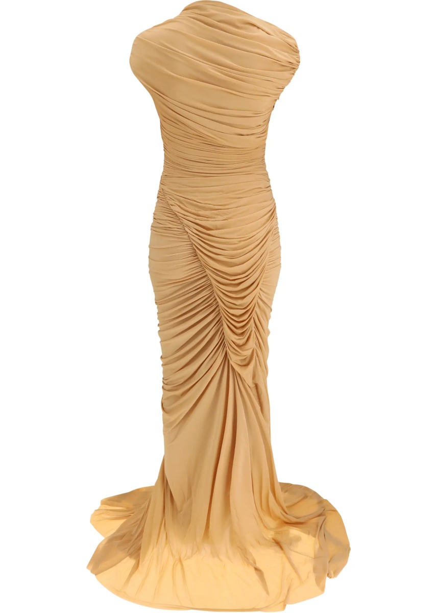 Rochii Draped long Dress - Img 2