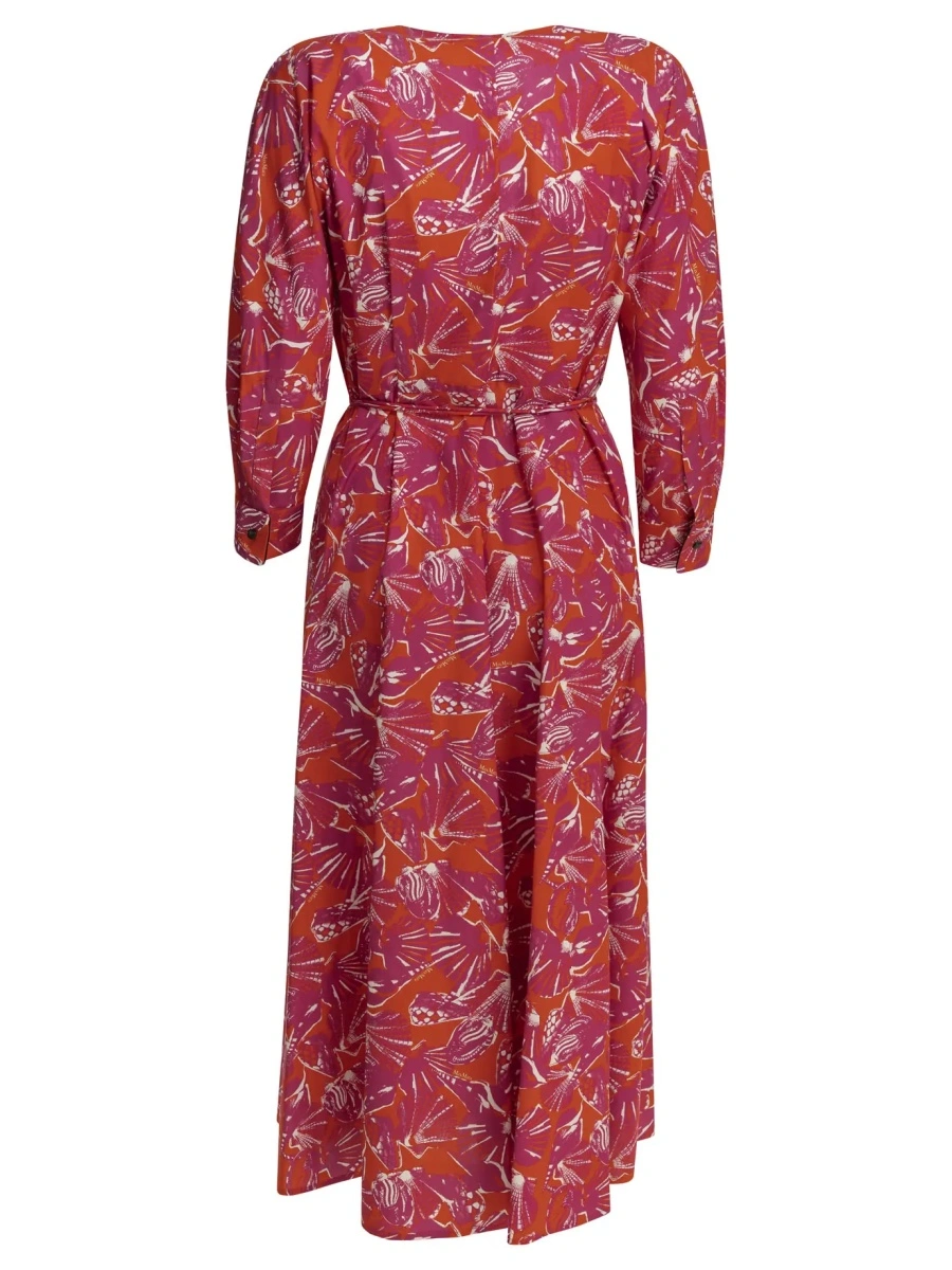 Rochii Floral A-line midi dress - Img 2