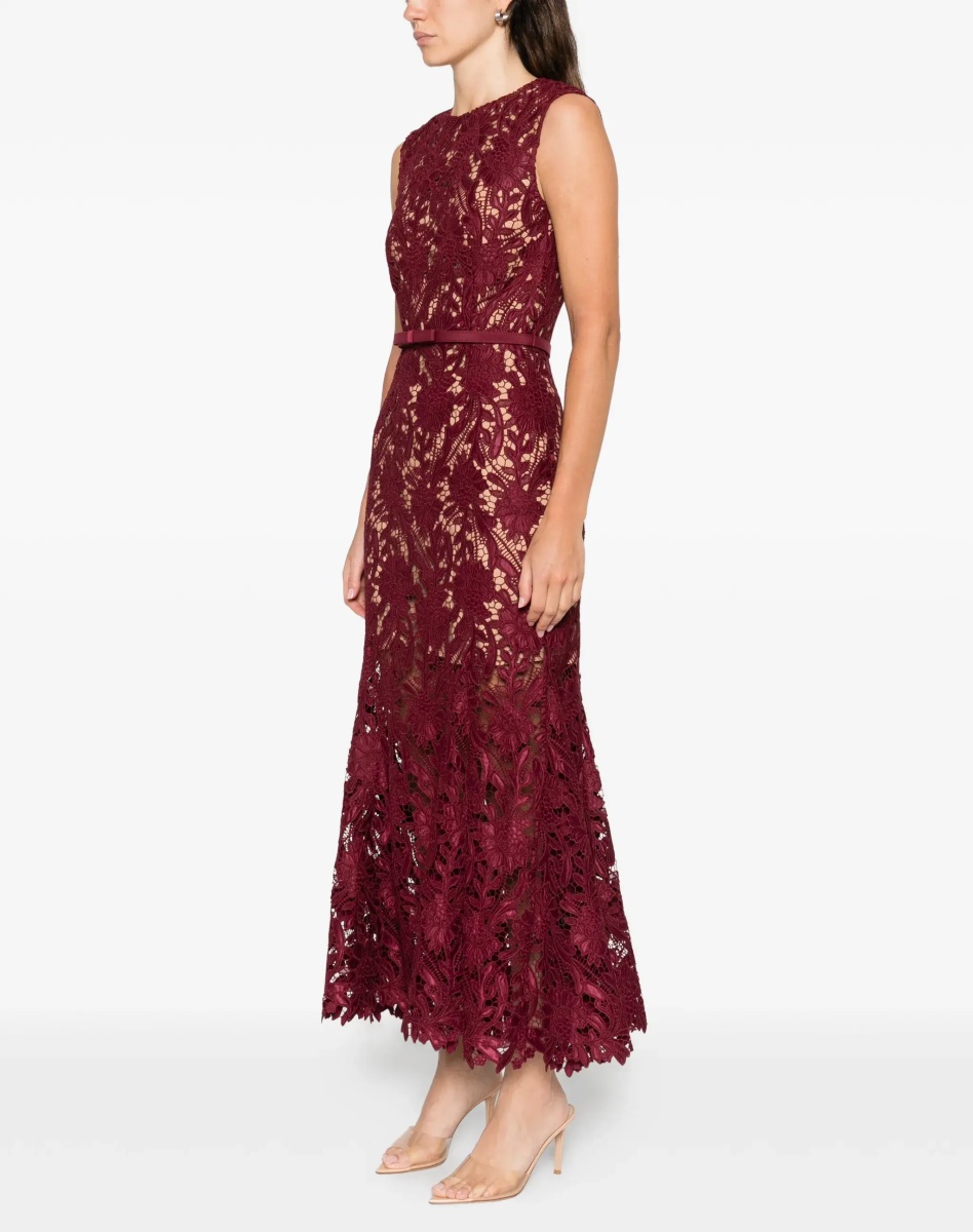 Rochii Floral Lace Midi Dress - Img 4