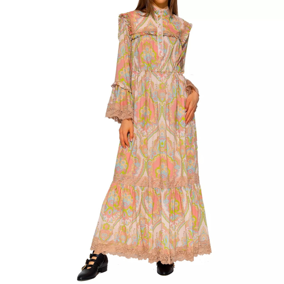 Rochii Gucci Fiorito Floral Dress - Img 2
