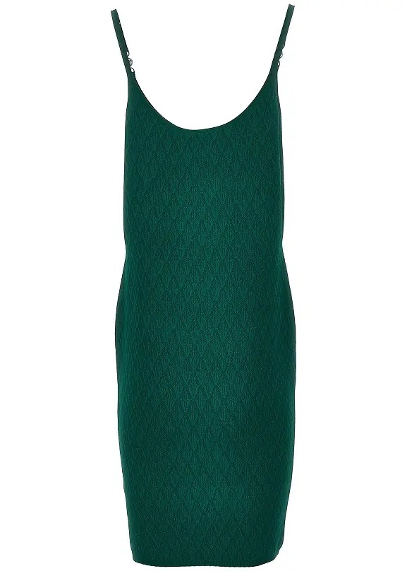 Rochii Jacquard knit knee-length dress - Img 3