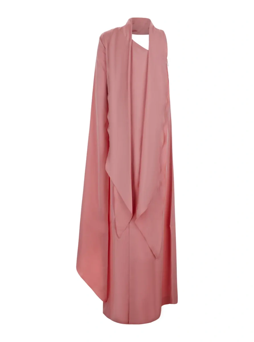 Rochii Long Maxi dress in fabric and pink for women - Img 2