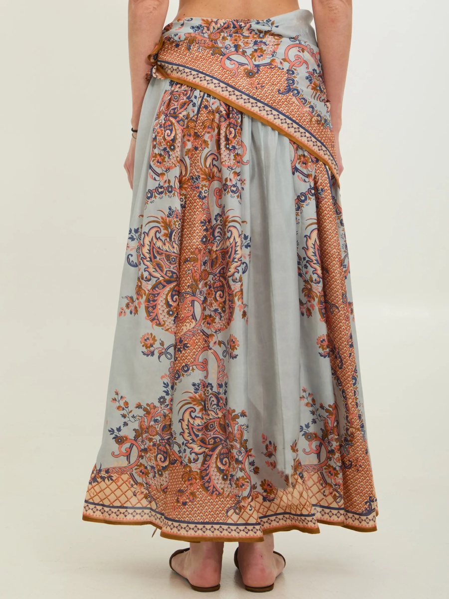 Rochii Mahon Waisted Maxi Dress - Img 4