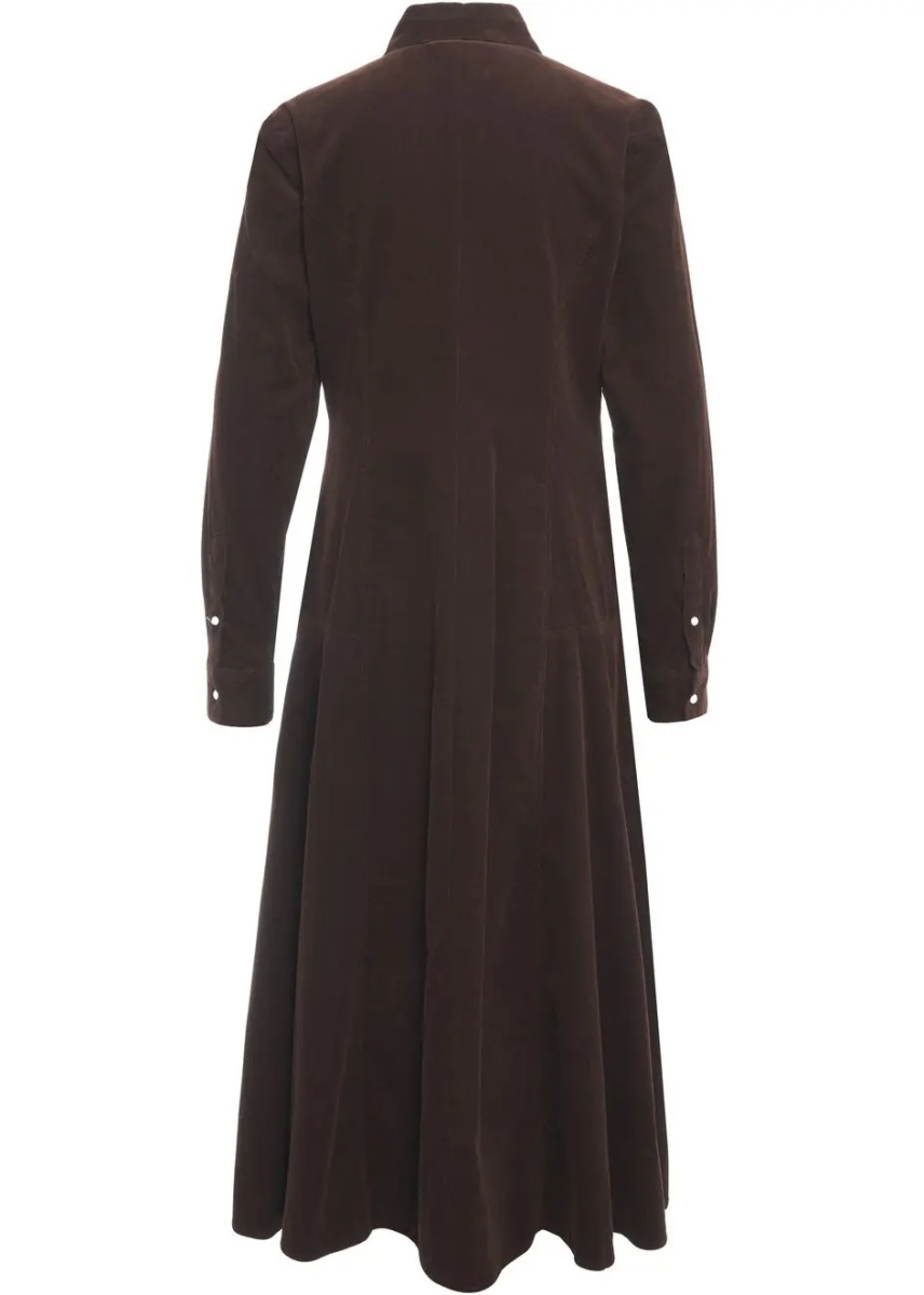 Rochii Maxi dress in corduroy - Img 3