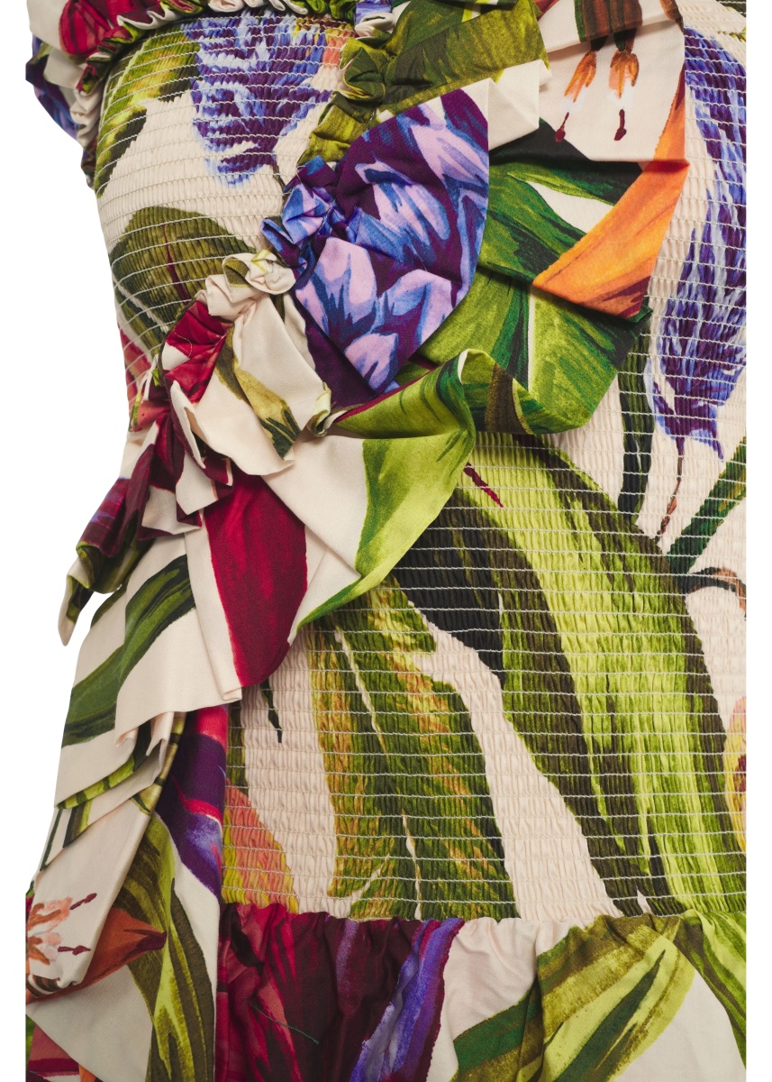 Rochii Maxi dress with floral print - Img 4