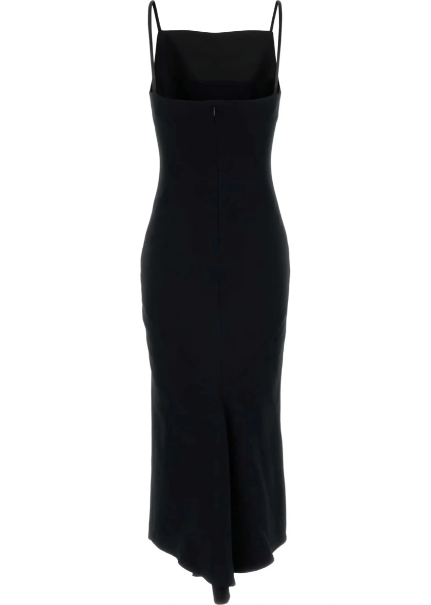 Rochii Midi Dress with draped back - Img 2