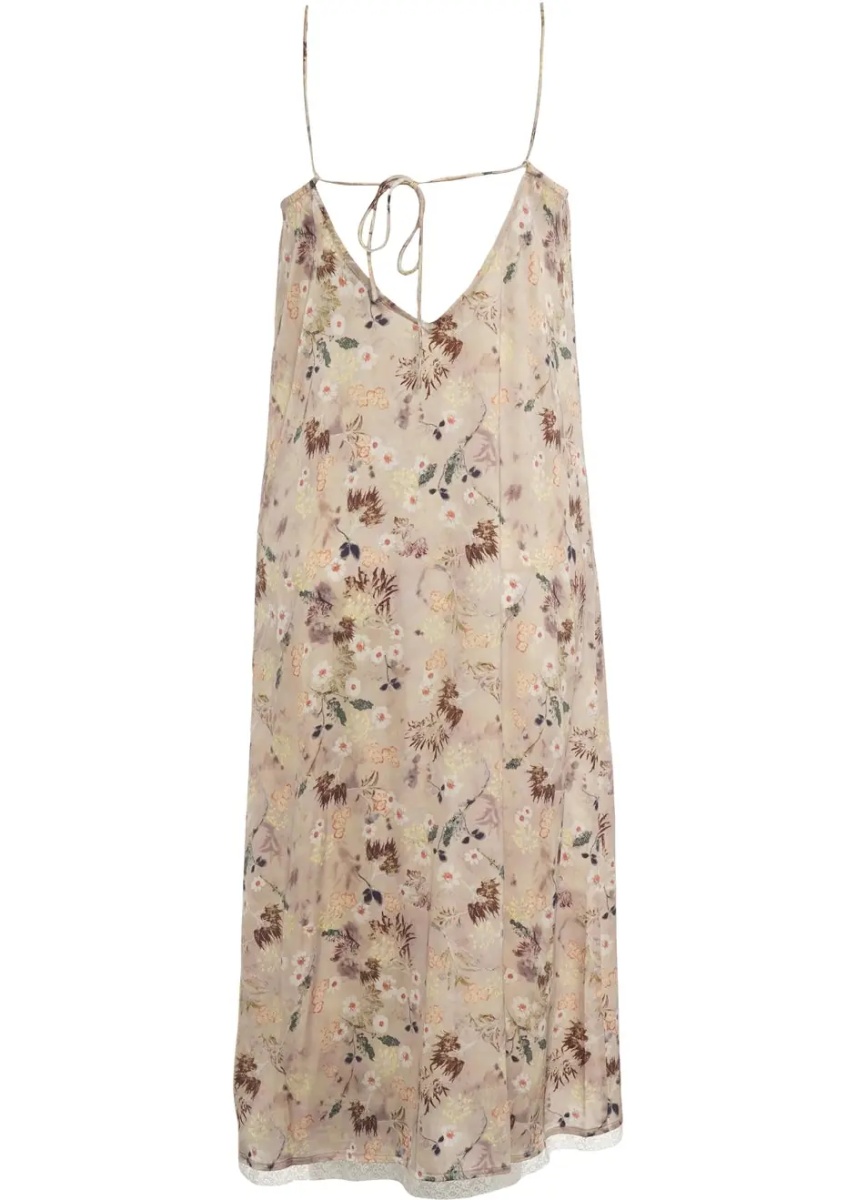 Rochii Midi dress with floral pattern 'Barika' - Img 3
