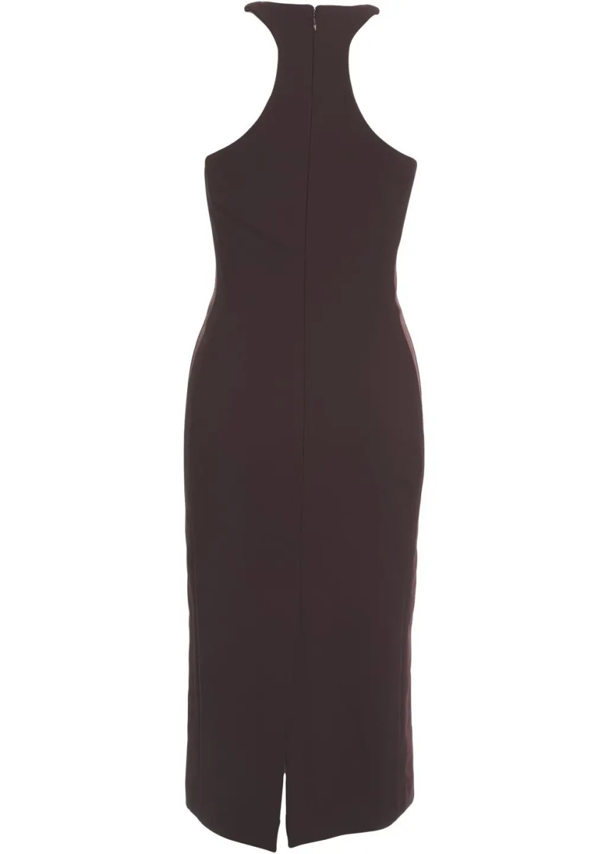 Rochii Midi dress with logo detail - Img 3