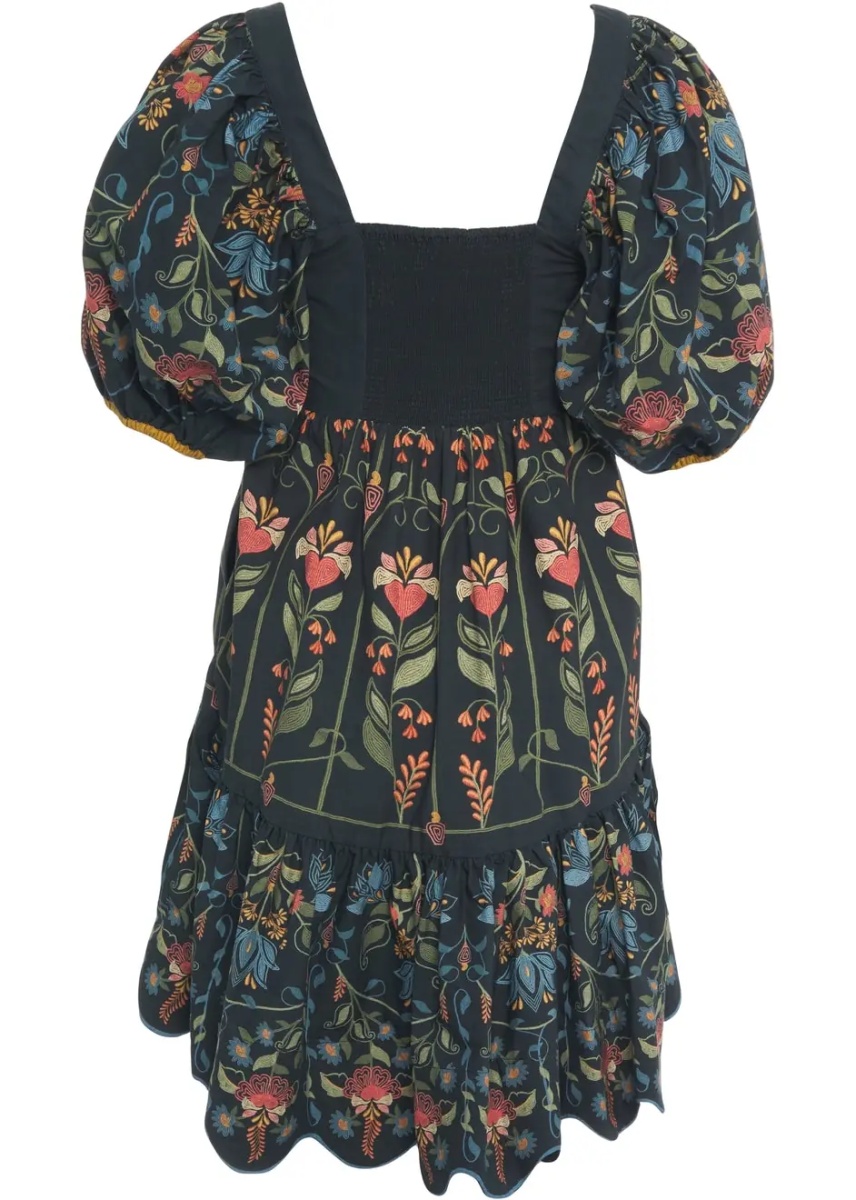 Rochii Mini dress with floral pattern - Img 3