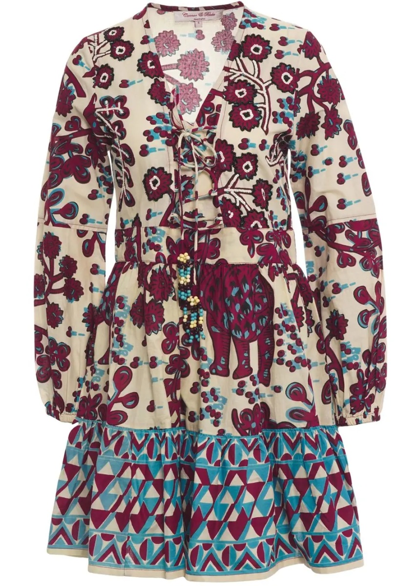 Rochii Mini dress with print 'Allegra' - Img 2