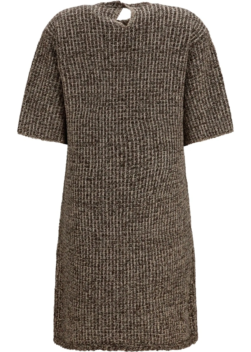 Rochii Sequin-effect tweed Dress - Img 2