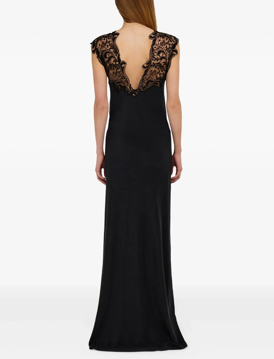 Rochii Silk Dress with lace - Img 5