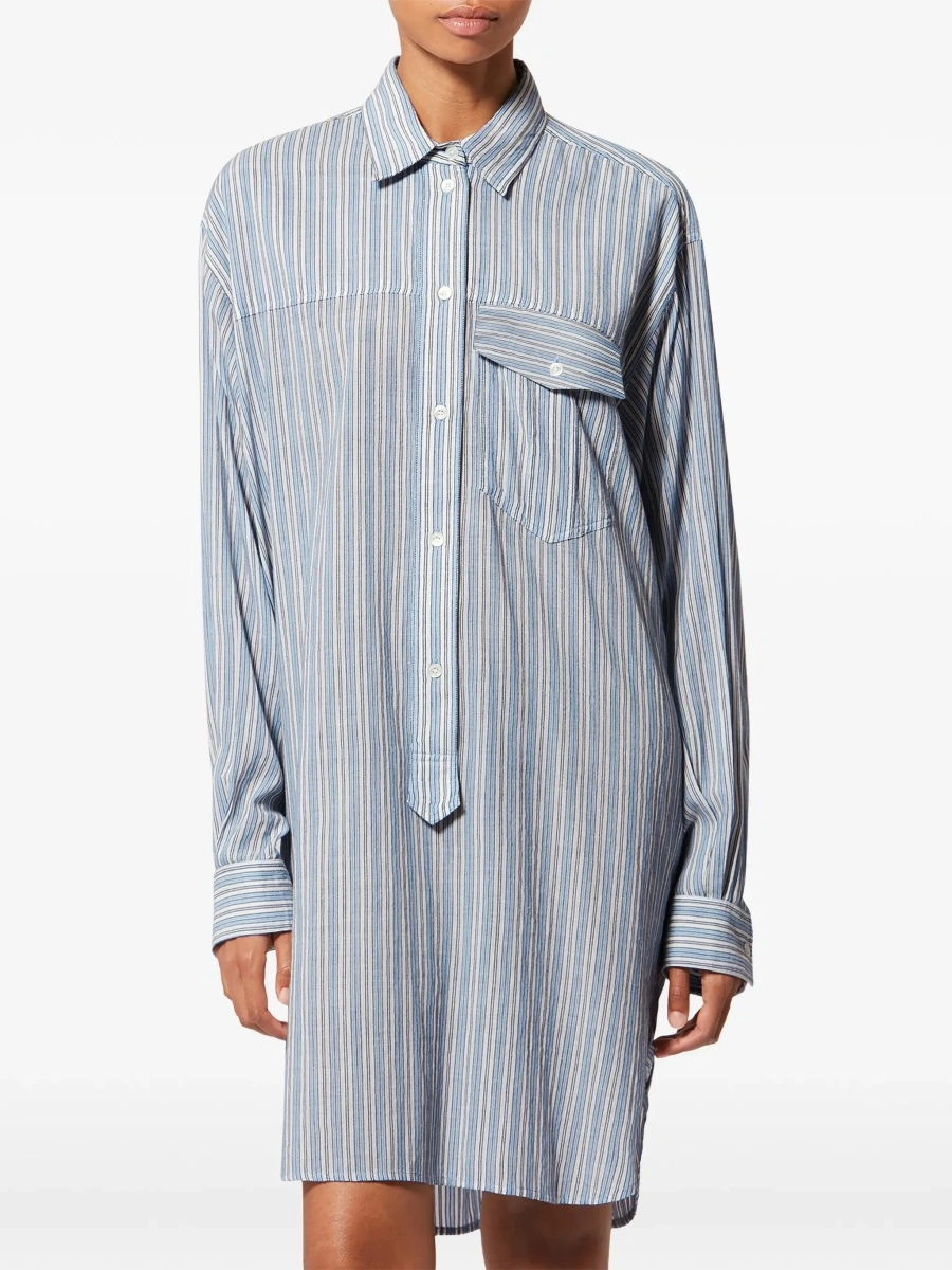 Rochii Striped chemisier dress - Img 6