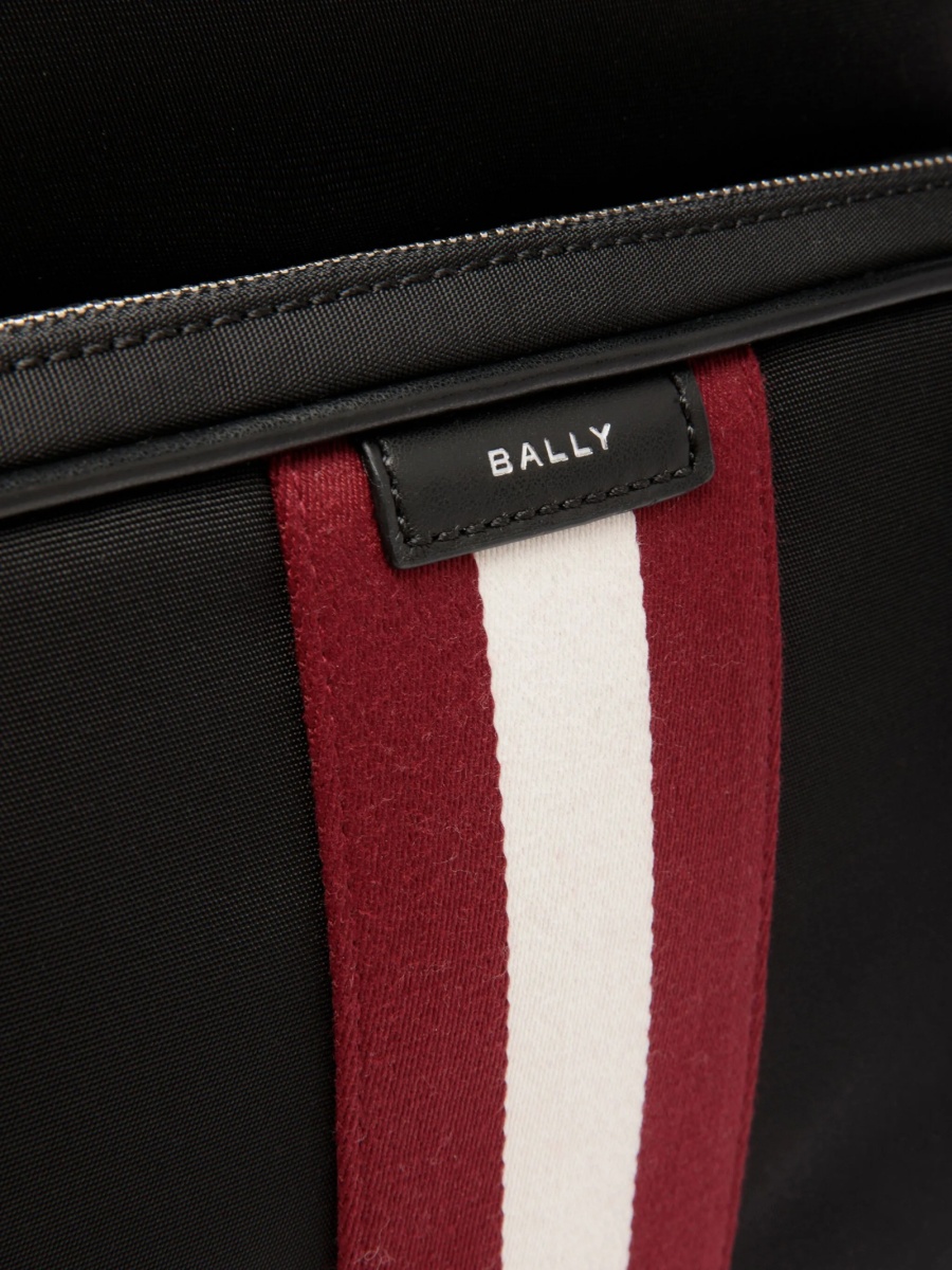 Rucsac Bally negru din nylon - Img 4