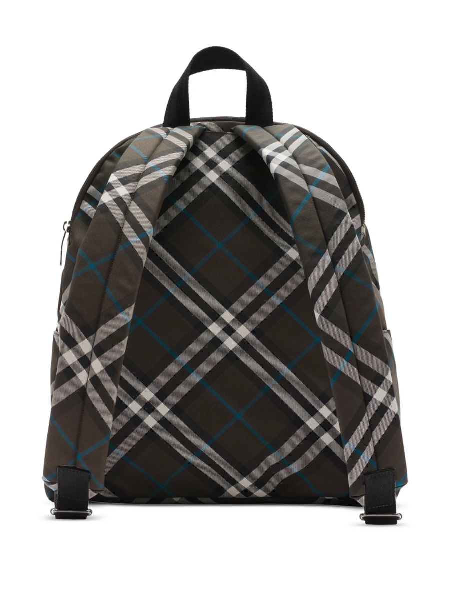 Rucsac Blauer vintage check verde din polyester si poliuretan - Img 3