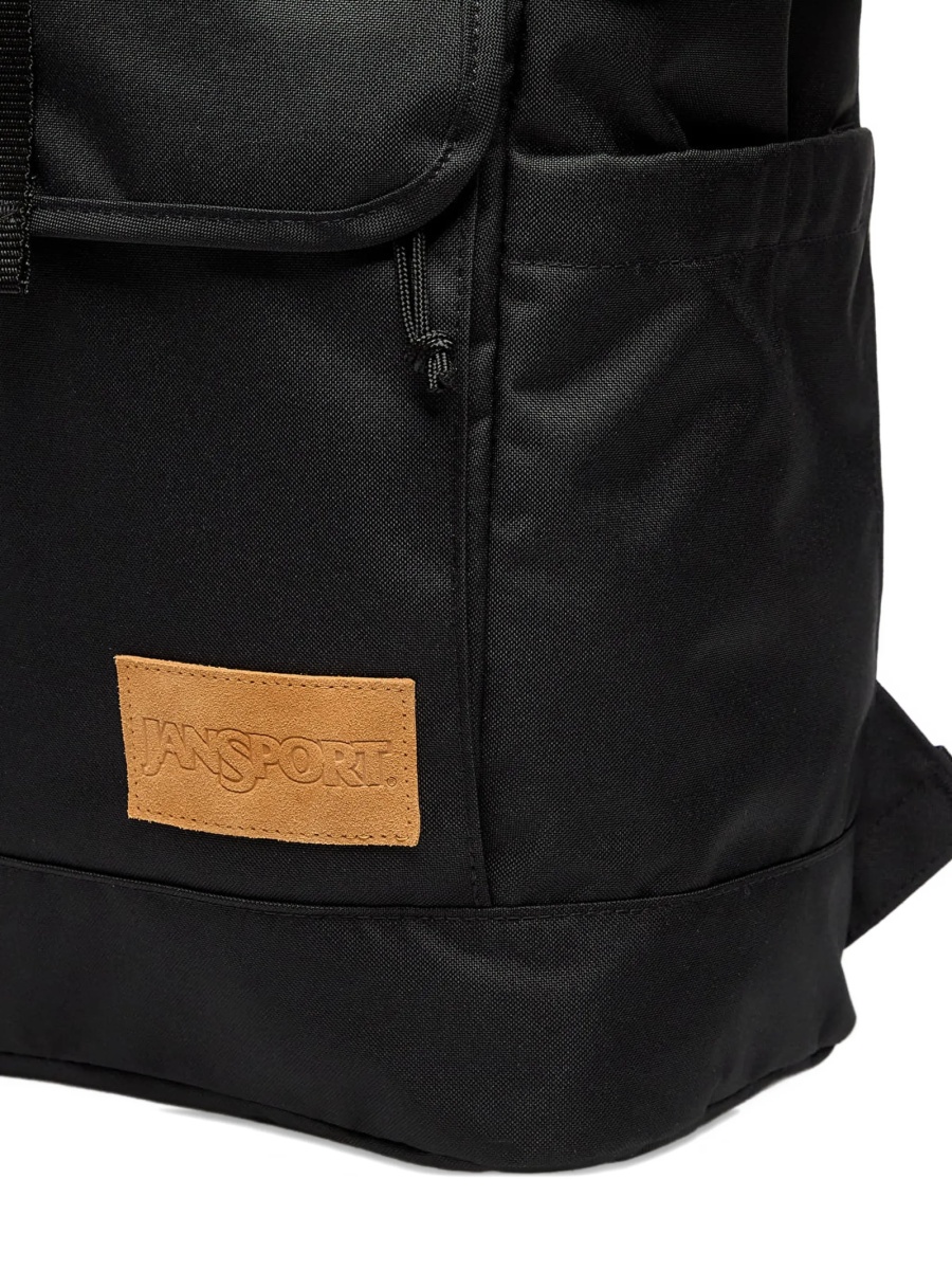 Rucsac JanSport negru din poliester reciclat - Img 5
